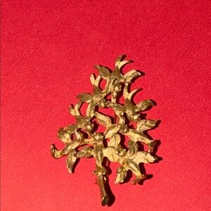 Gold Tree with birds Kirk’s Folly Brooch